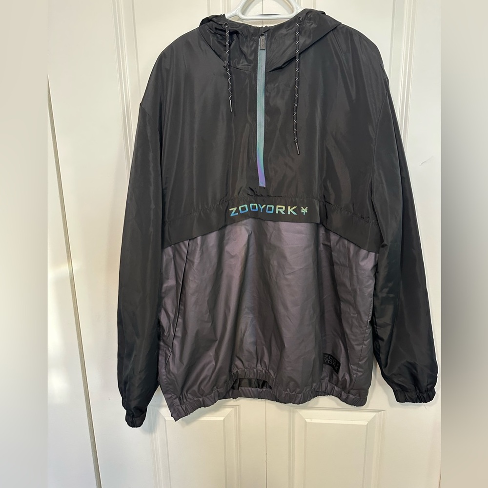 Zooyork Black and purple Windbreaker